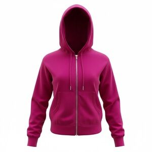 Vibrant Fuchsia Women's Hoodie